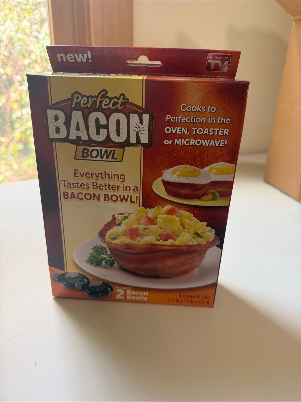 NIB Perfect Bacon Bowl 2 in the box!